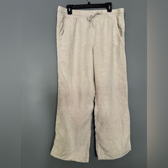 L.L. Bean Tan Joggers Sweatpants Relaxed Fit - Picture 3 of 7
